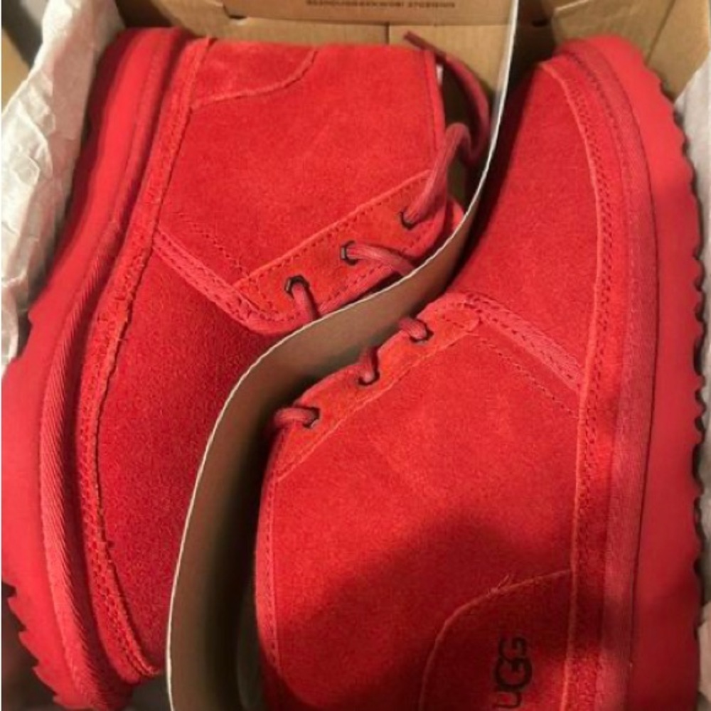 UGG Men's Bold Red Chukka Boots